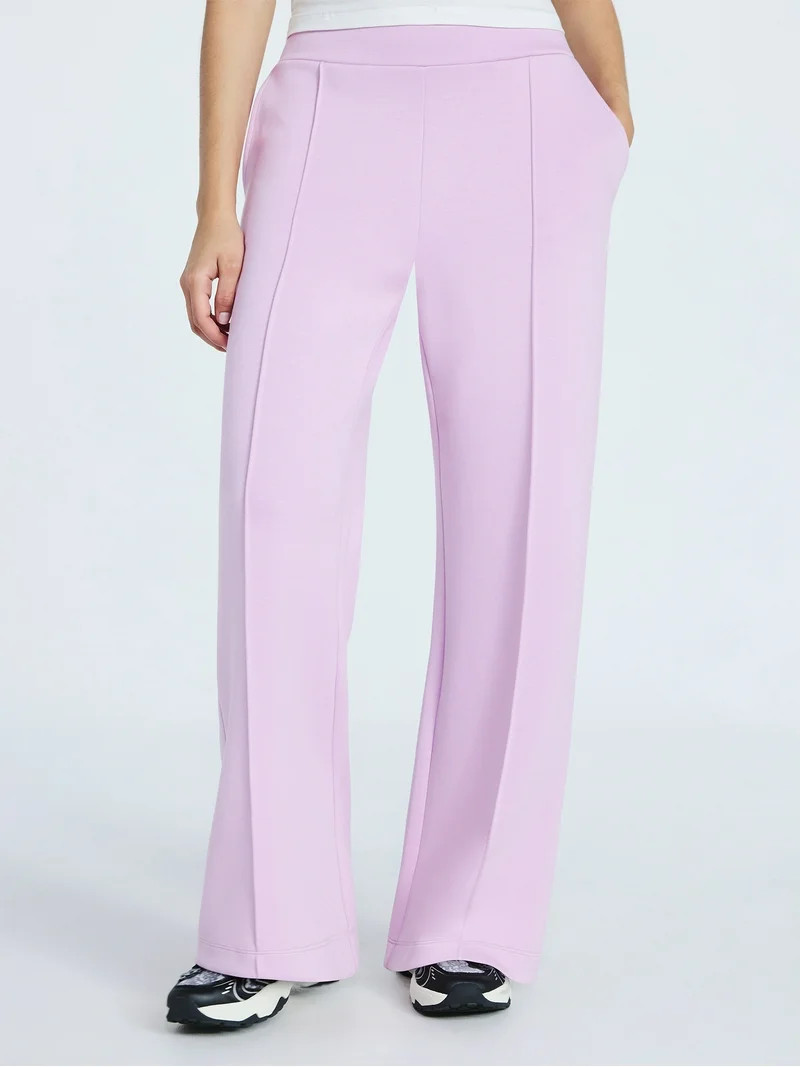 Scoop Women's and Women's Plus New Scubaknit Seamed Sweatpants, Regular and Short Lengths, Sizes ... | Walmart (US)