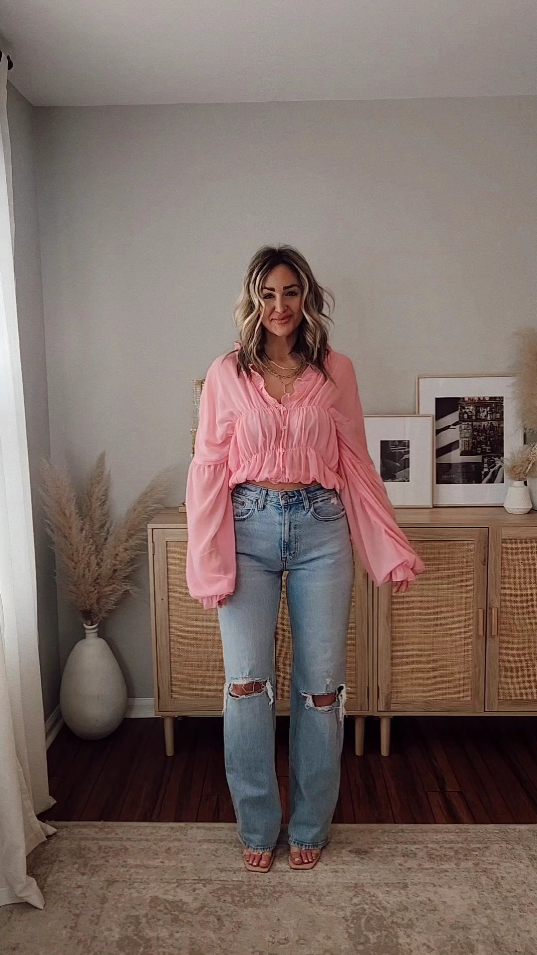 Abercrombie Denim 25% off, 15% off everything else with an additional 15% off with code JENREED Abercrombie, denim I usually wear a 4 in Abercrombie Regular Fit Denim. I size down to a size 2 in the Relaxed Curve Love Denim. 

#LTKsalealert #LTKfindsunder100 #LTKstyletip