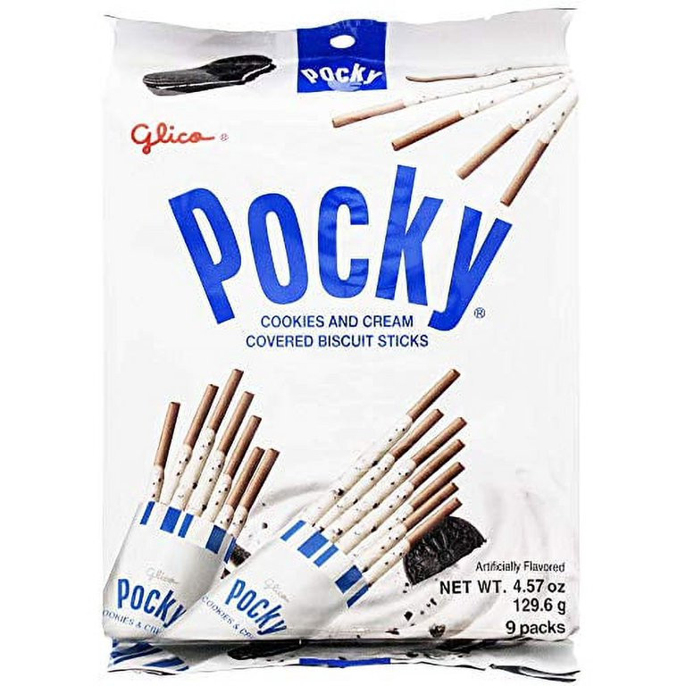 Glico Cookie And Cream Covered Cocoa Biscuit Sticks, 4.57 Ounce | Walmart (US)