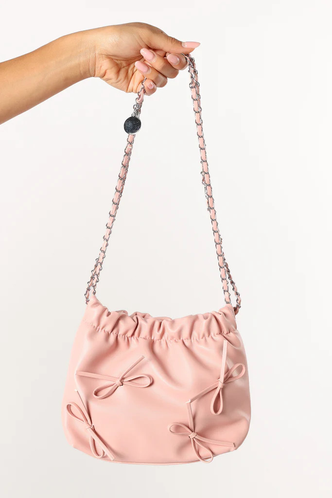 Bennet Bow Statement Bag - Pink | Petal & Pup (US)