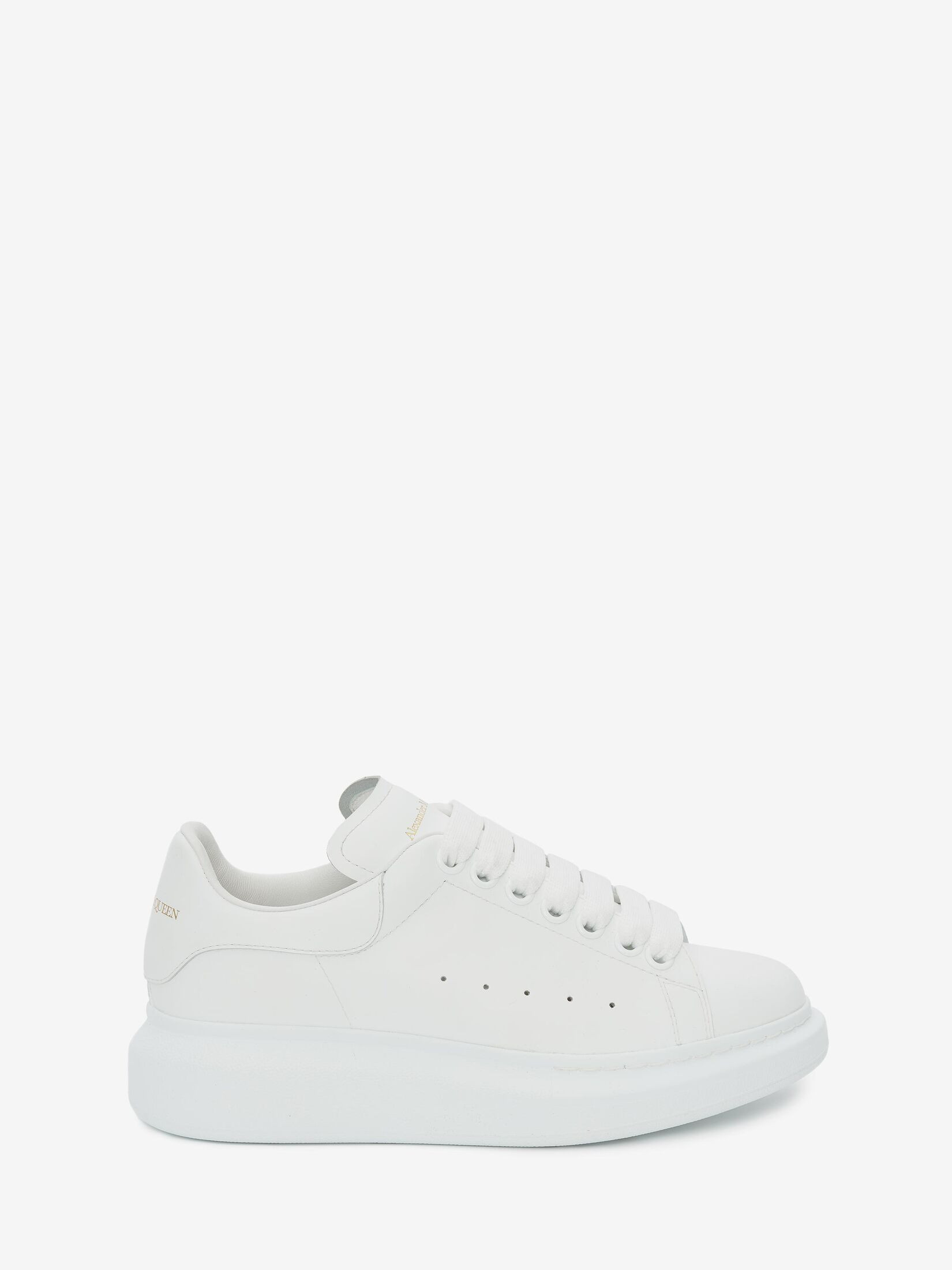 Women's Oversized Sneaker in White | Alexander McQueen