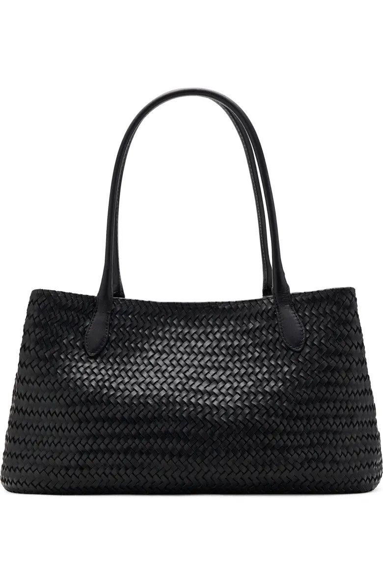 MANGO Braided Leather Shoulder Bag | Nordstrom | Nordstrom