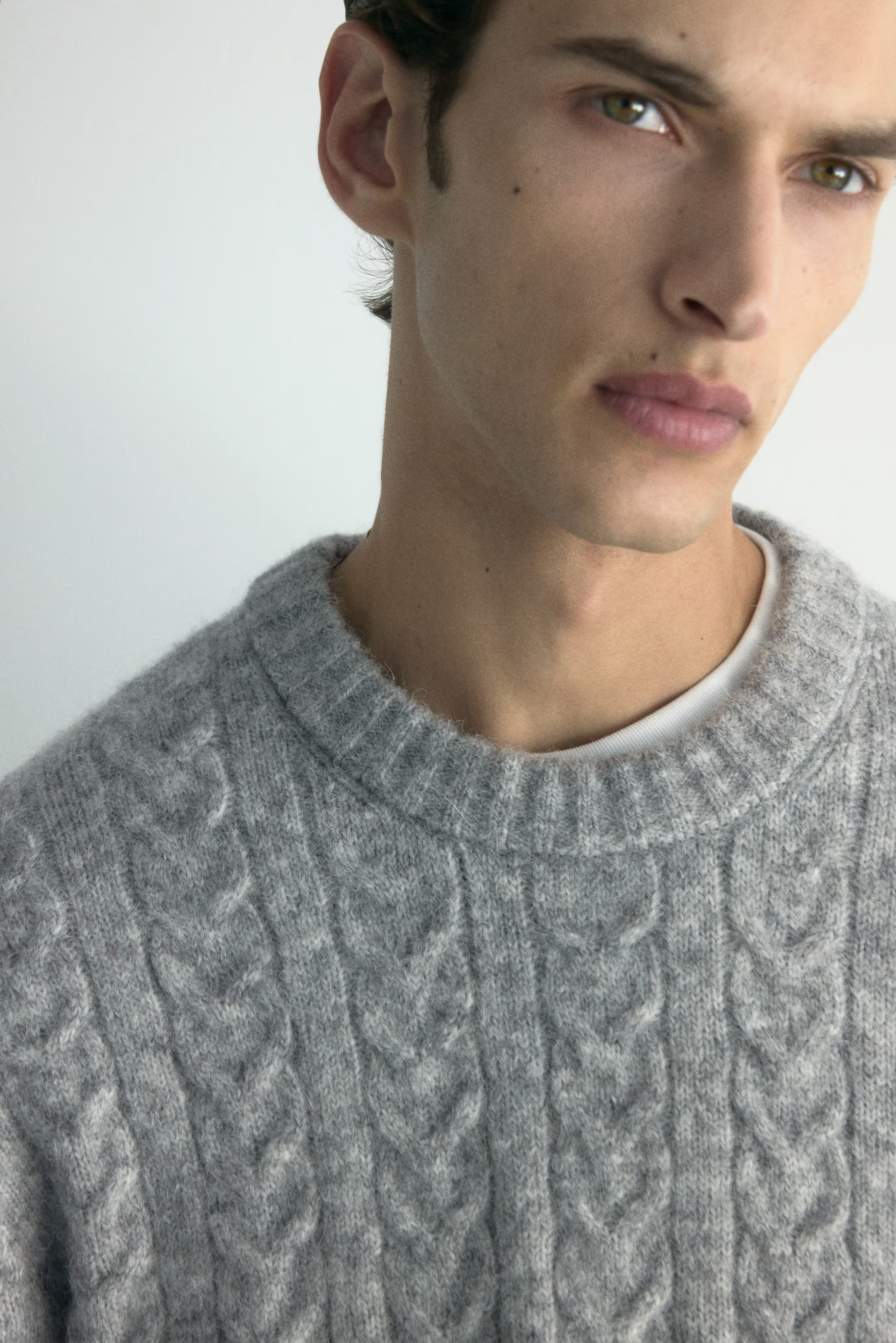 Regular Fit Cable knit jumper | H&M (UK, MY, IN, SG, PH, TW, HK)