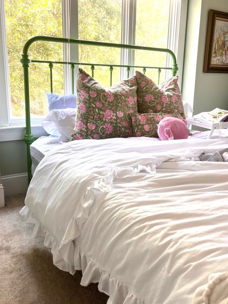 My ruffle bedding is on sale for under $60 for prime day! Great deal and the perfect bedding for dorm room or post grad apartment  

#LTKsalealert #LTKU #LTKxPrimeDay
