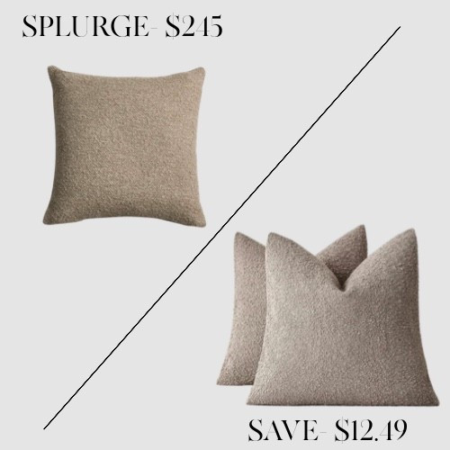 Love the look of the Jenni Kayne wool pillow but not the $245 price tag? This Amazon find gives you the exact same cozy, textured look for under $13. A perfect neutral that works year-round — soft, timeless, and designer-inspired for a fraction of the cost.


#LTKHome #LTKFindsUnder50 #LTKSaleAlert