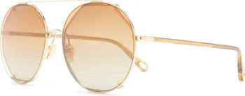 Chlo\u00e9 57mm Round Sunglasses | Nordstromrack | Nordstrom Rack
