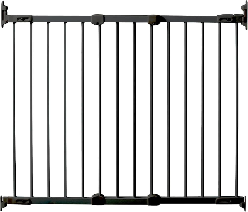 KidCo - Angle Mount Safeway Stair Top Quick Release Baby Gate, Baby Gate for Stairs (Black) | Amazon (US)