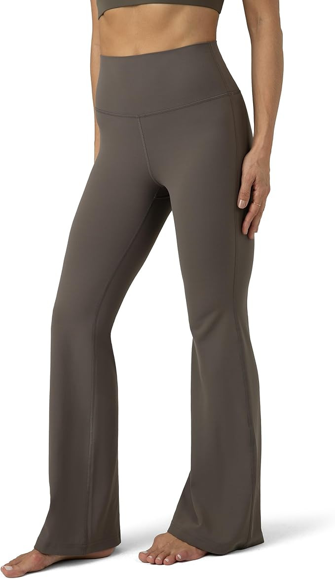 Colorfulkoala Women's Dreamlux Workout Flare Leggings High Waisted Wide Leg Bootcut Yoga Pants 29... | Amazon (US)