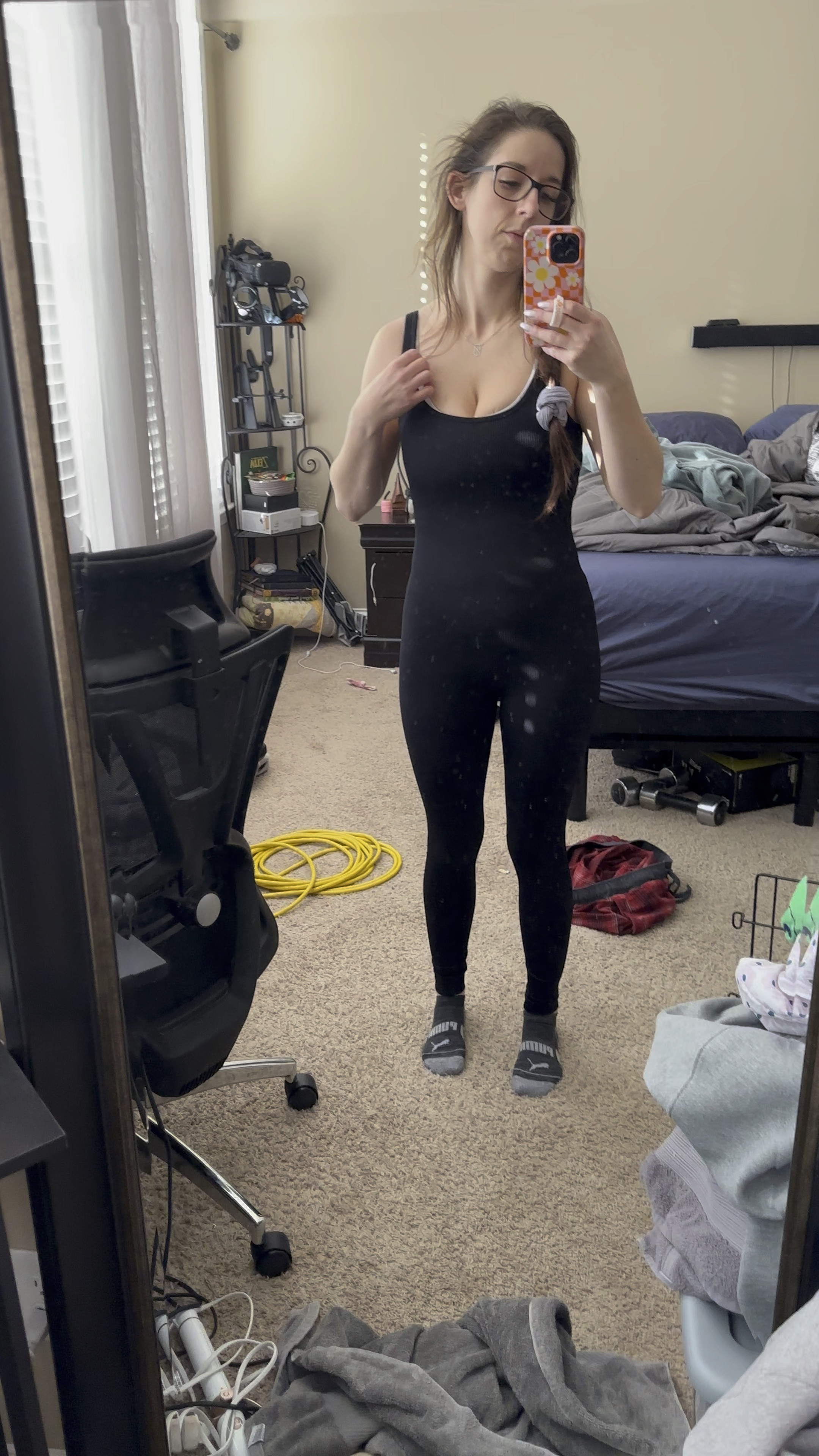 I have found the holy grail of jumpsuits! It feels great and hugs in all the right places! I’m 5’4, 120lbs and I’m wearing a size Small

#bodysuit #jumpsuit

#LTKfitness #LTKstyletip #LTKfindsunder50
