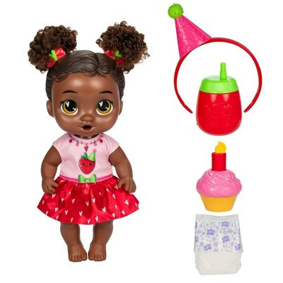 Baby Alive Birthday Bestie Black Hair Berry | Target