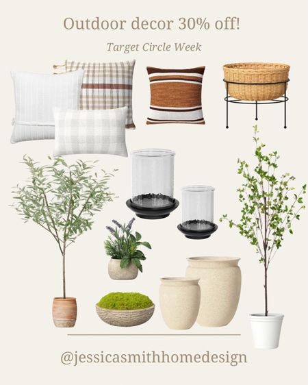 Outdoor decor on SALE! Love these pieces together. 30% off for Target Circle Week! 

#LTKhome #LTKxTarget #LTKsalealert