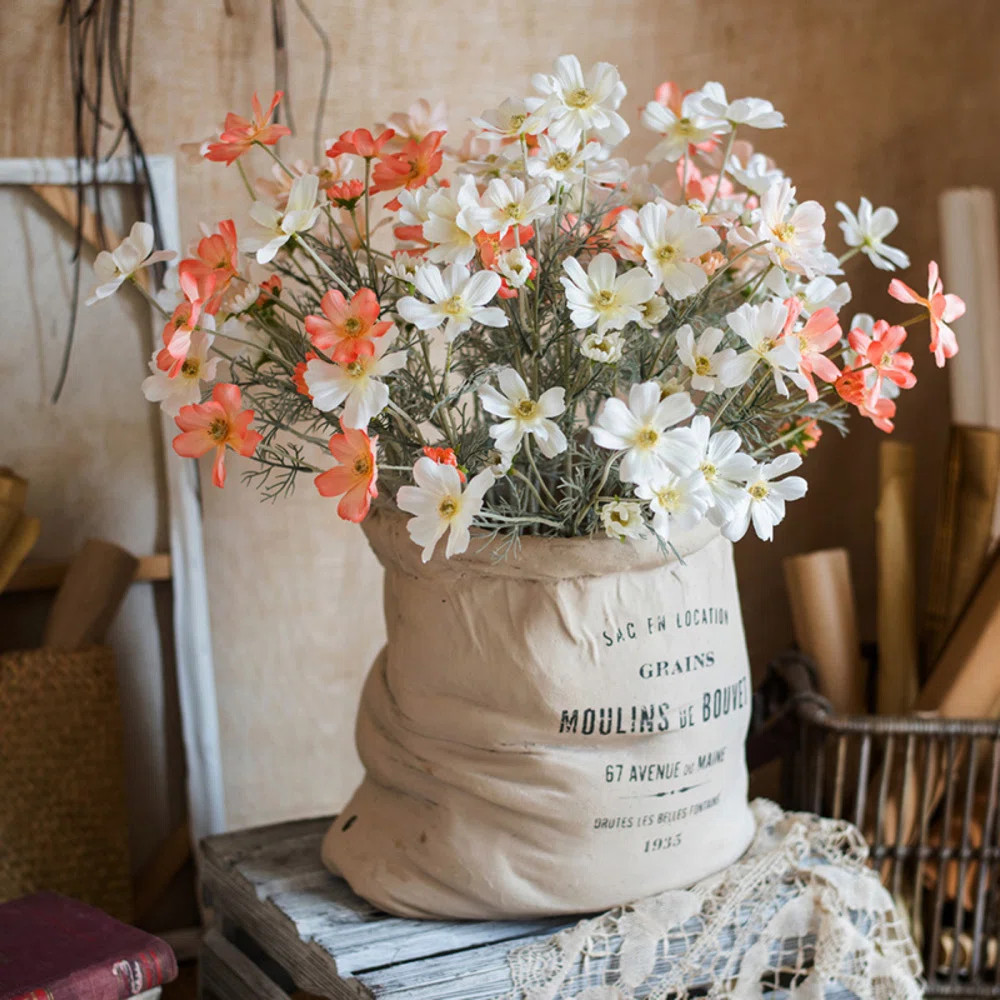 World Menagerie Silk Cosmos Stem & Reviews | Wayfair | Wayfair North America