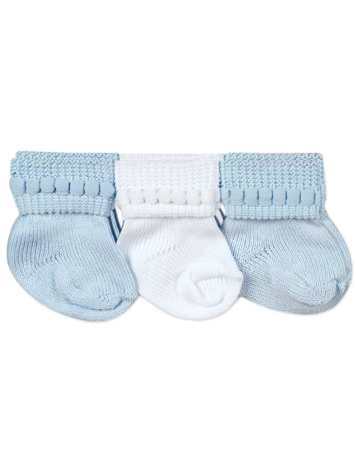 Jefferies Socks Baby Boys Classic Cotton Stay-On Booties, 6-Pack | Walmart (US)
