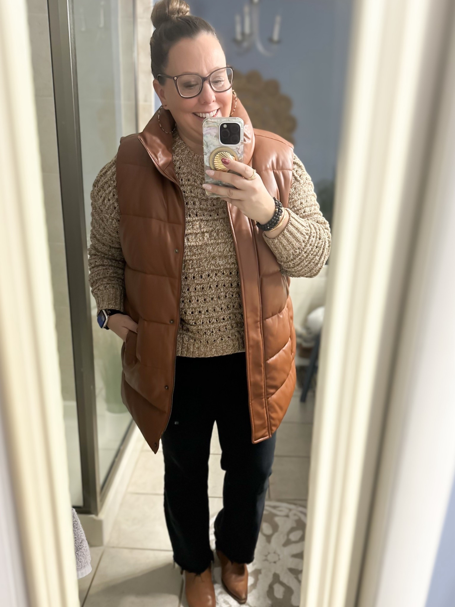 Brrr it’s cold in Maryland. This vegan leather vest helps 🥶 

#LTKSeasonal #LTKGiftGuide #LTKHoliday