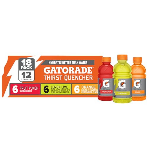Gatorade Thirst Quencher Sports Drink, Variety Pack, 12 Fl Oz (Pack of 18) | Amazon (US)