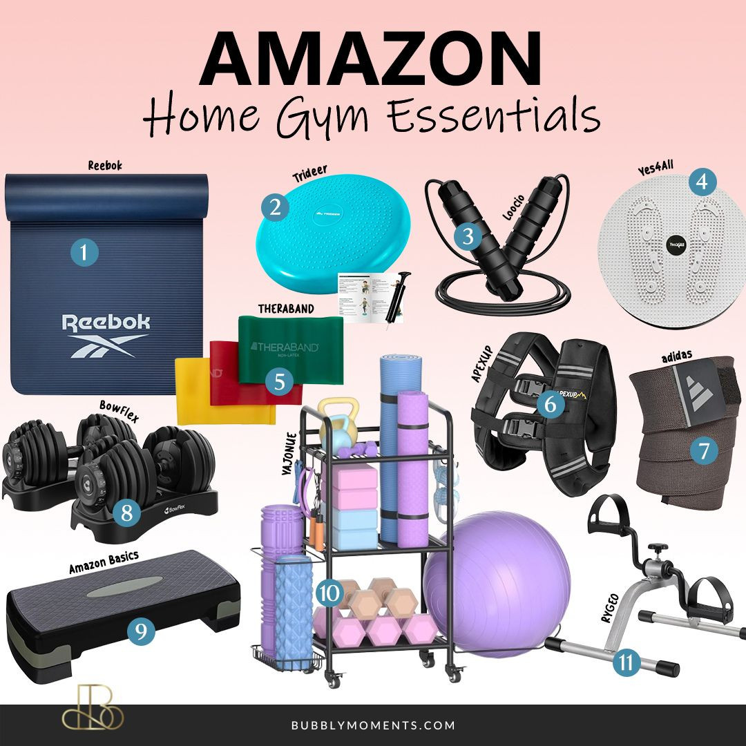 Transform your space into a powerful workout zone with these must-have home gym essentials from Amazon 💪 Whether you're starting your fitness journey or leveling up your routine, these finds make it easier to stay consistent, motivated, and strong right at home. From strength training to cardio, every piece is designed to help you build your dream setup without stepping outside. Perfect for busy schedules, small spaces, and anyone serious about their health goals. Create a routine you actually look forward to and make every workout count—anytime, anywhere. Save this for your next fitness upgrade and tap to shop your favorites on LTK 🖤
#LTKHome #LTKActive #LTKfitnessgoals #homegym #homegymessentials #fitnessmotivation #workoutathome #gymsetup #fitlifestyle #homeworkout #amazonfinds #amazonfitness #fitnessgear #gymmotivation #workoutmotivation #fitspo #strengthtraining #cardioworkout #healthylifestyle #fitnessjourney #wellnessjourney #stayactive #fitathome #dailyworkout #gymessentials 

 