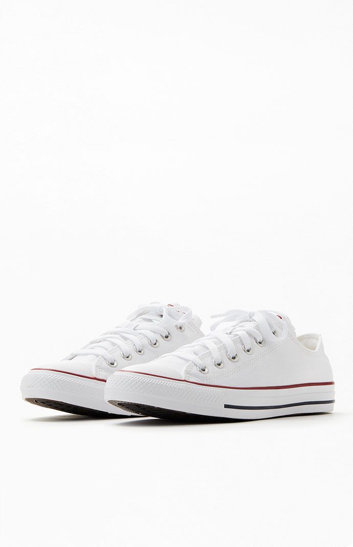 Converse Mens Chuck Taylor All Star Low Shoes - White | PacSun