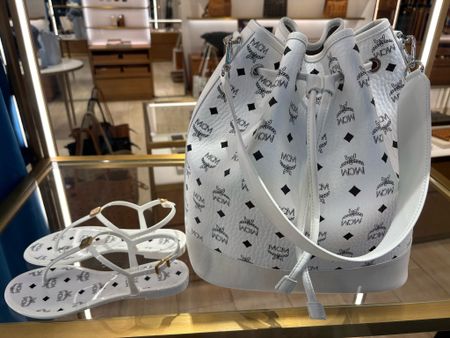MCM bag and matching flats 

#LTKstyletip #LTKtravel