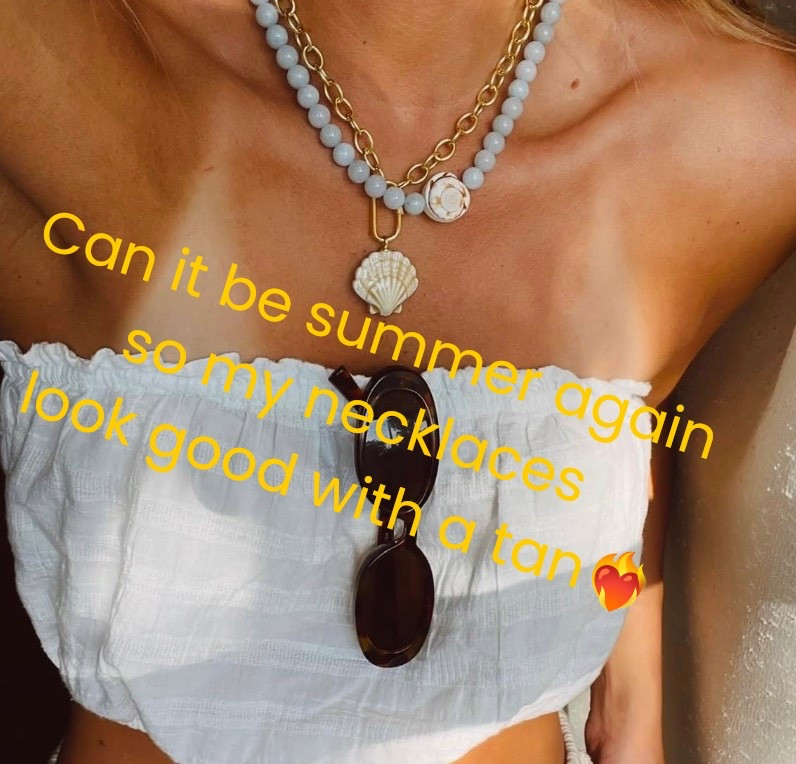 Something about a tan just makes my necklace stack look so much better🌞🕶️

#LTKdayinmylife #LTKootd