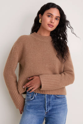 Camel Cashmere Pearce Crewneck | Tuckernuck (US)