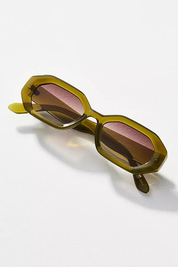I-SEA Flat-Top Sunglasses | Anthropologie (US)