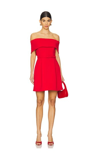 Harper Mini Dress in Red | Revolve Clothing (Global)