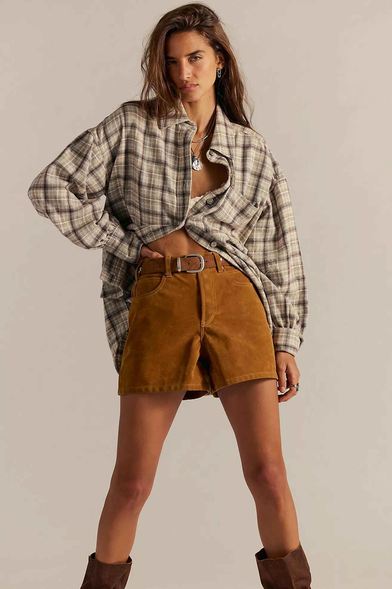 We The Free Tippi Vegan Suede Shorts | Free People (Global - UK&FR Excluded)