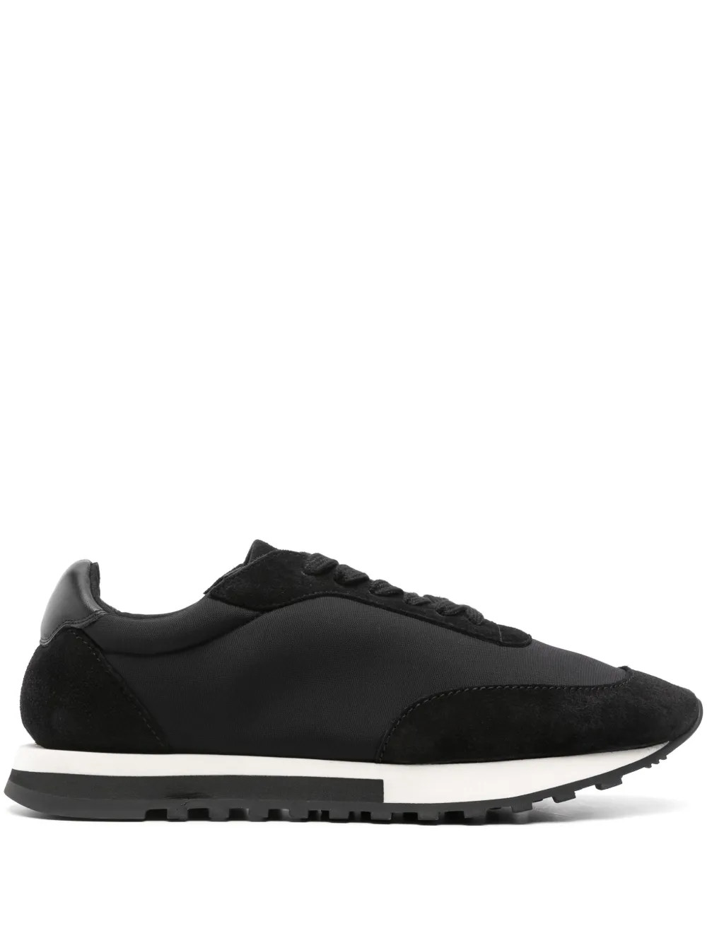 round-toe lace-up sneakers | Farfetch Global
