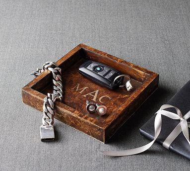 Burlwood Catchall Tray | Pottery Barn CA