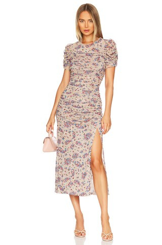 Free People Briella Midi Dress in Tea Combo from Revolve.com | Revolve Clothing (Global)