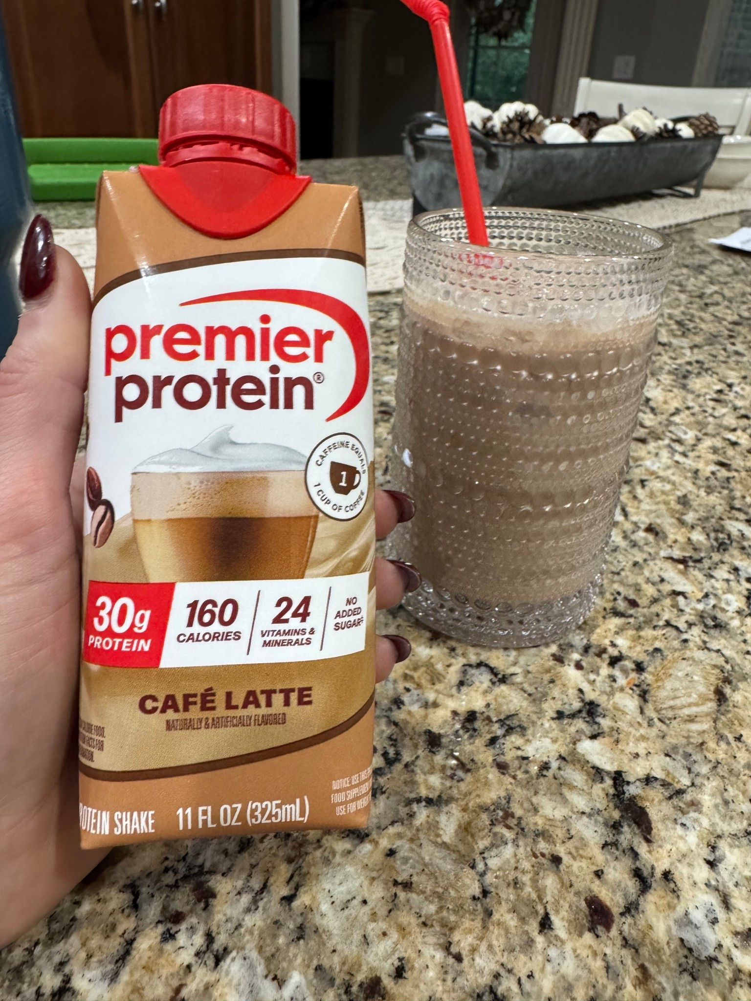 Favorite protein shake w/the caffeine of a cup of coffee… yesssss pleaseeeee!!!! 

#LTKFamily #LTKHome #LTKActive