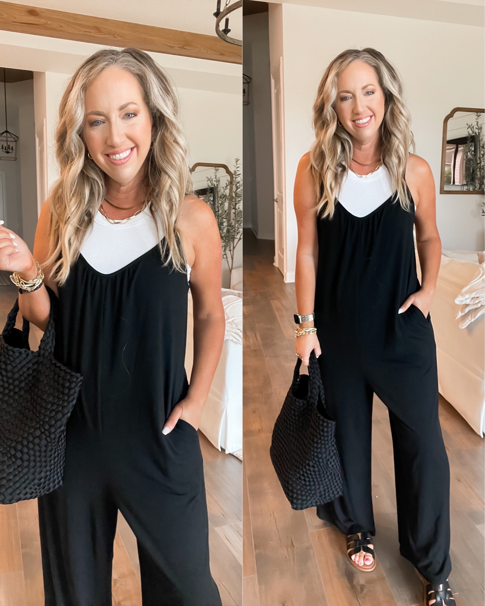 Amazon fashion amazon finds travel outfit vacation outfit spring outfit maternity jumpsuit size small 

#LTKunder50