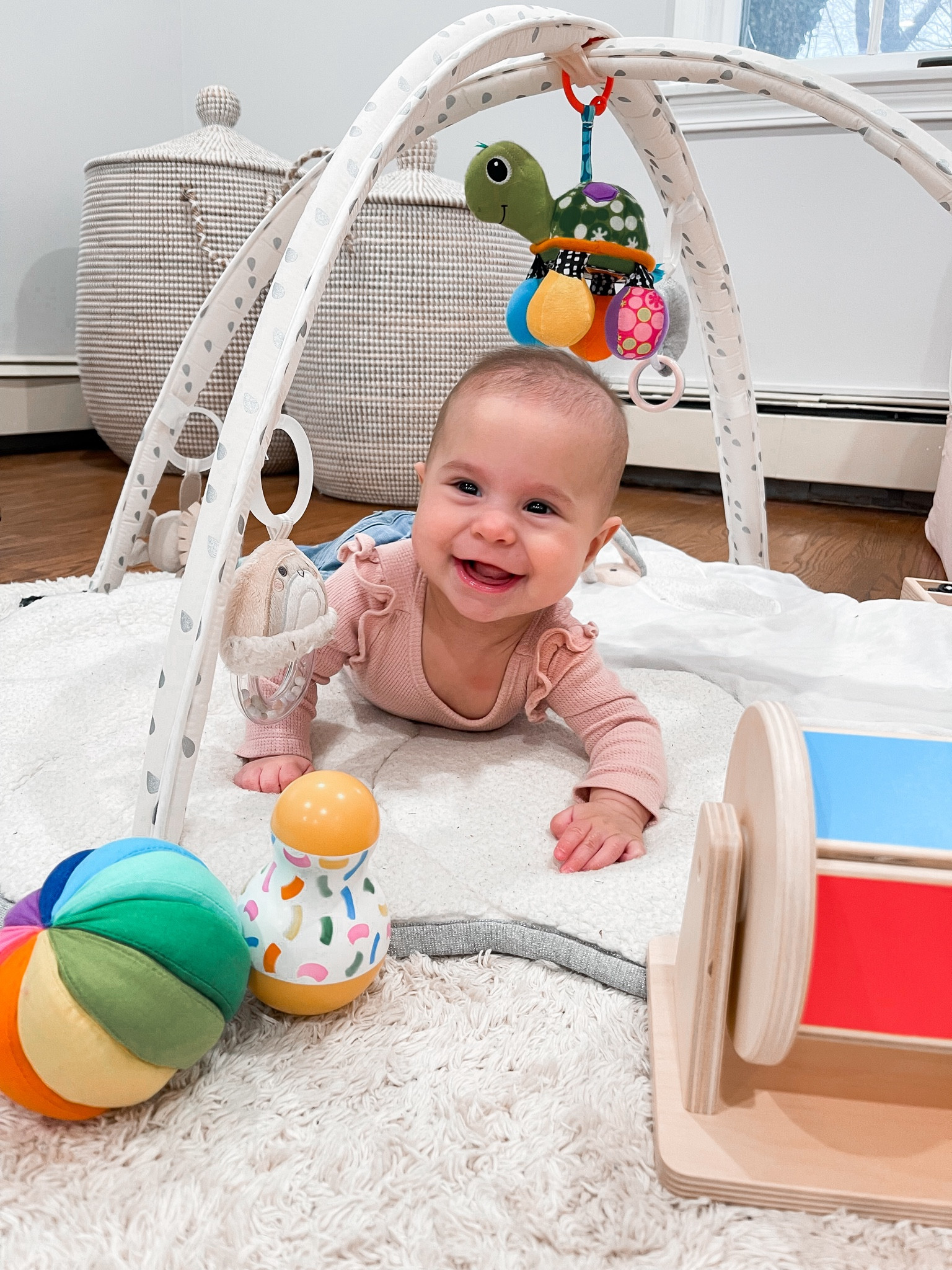 Santa was good to this sweet girl & knew to get her @lovevery ! #lovevery #loveverygift 

#LTKhome #LTKfamily #LTKbaby