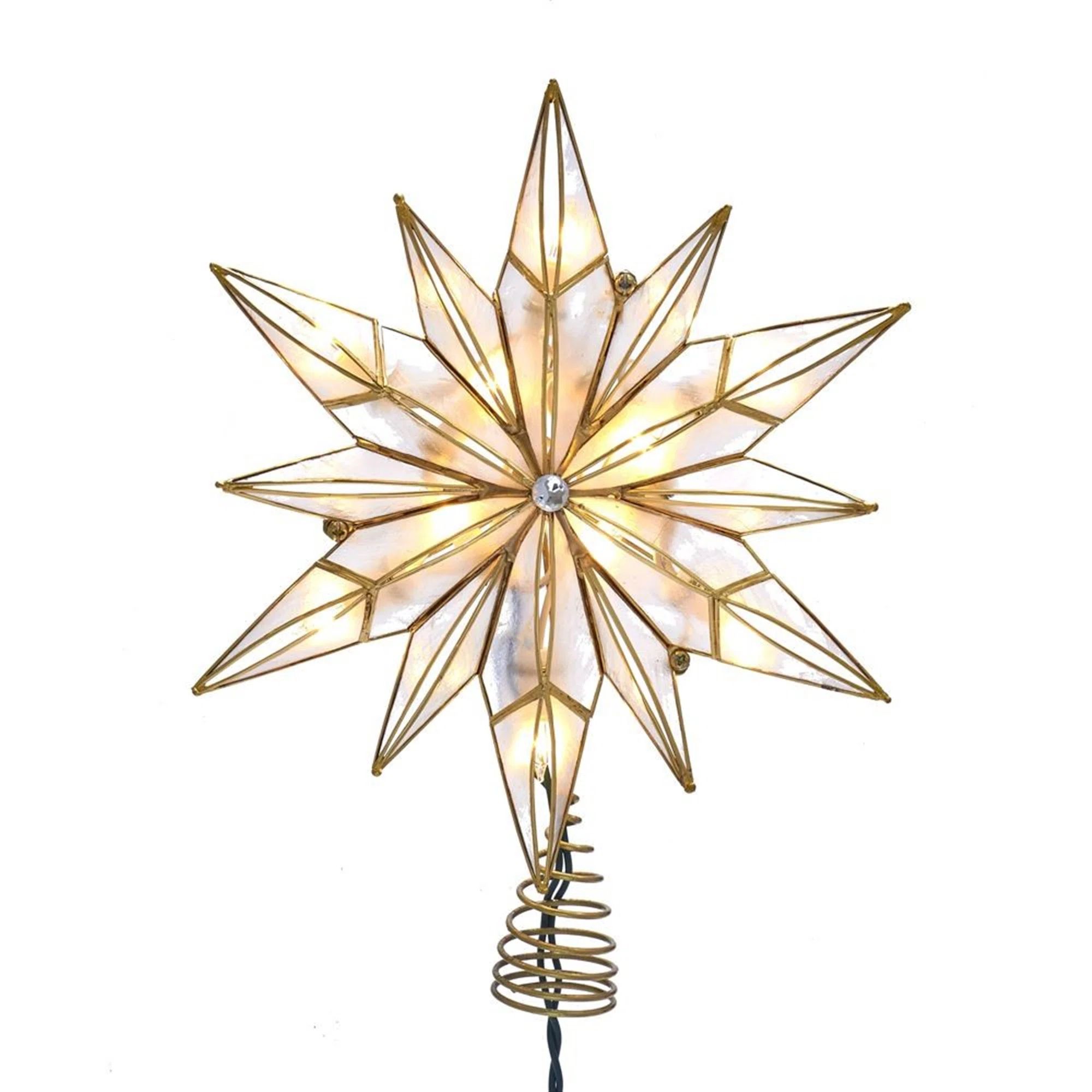 Kurt Adler Astrology & Stars Tree Topper - Lighted & Reviews | Wayfair | Wayfair North America