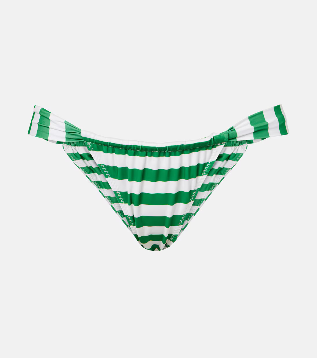Ruched striped bikini bottoms | Mytheresa (US/CA)
