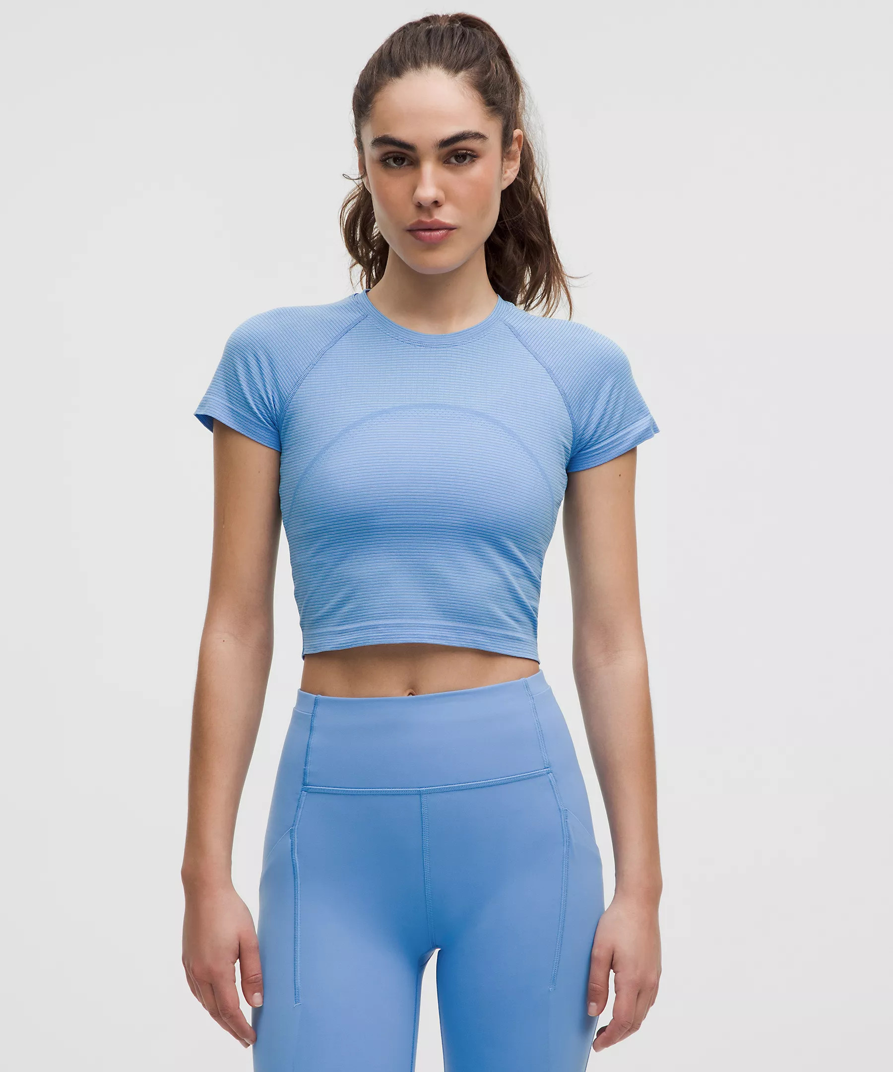 Swiftly Tech Cropped Short-Sleeve Shirt 2.0 | Lululemon (US)