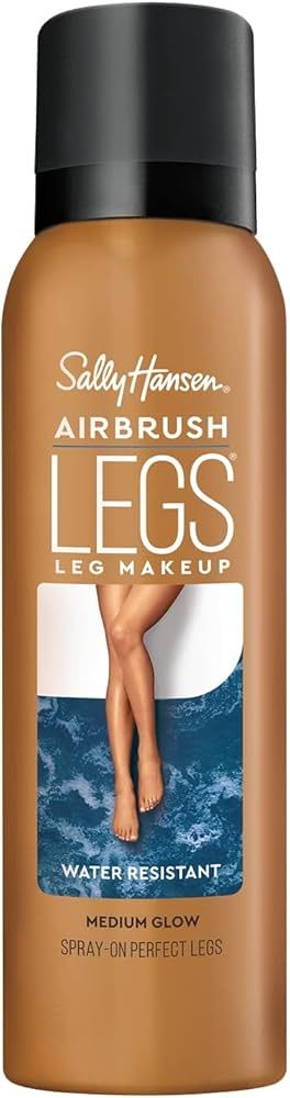 Sally Hansen Airbrush Legs, Leg Spray-On Makeup, Medium Glow 4.4 Oz | Amazon (US)
