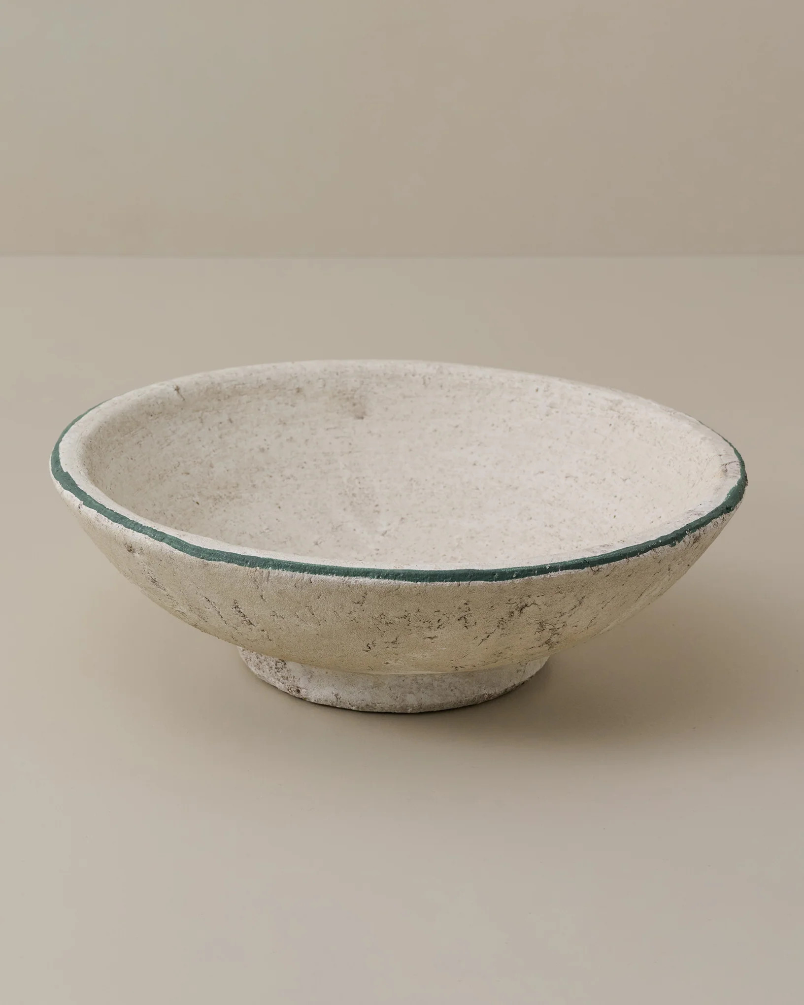 Lane Green Rimmed Decorative Bowl | Magnolia