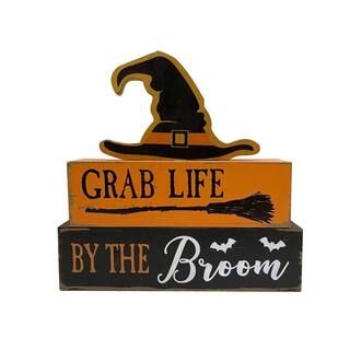9" Grab Life by the Broom Tabletop Décor by Ashland® | Michaels Stores