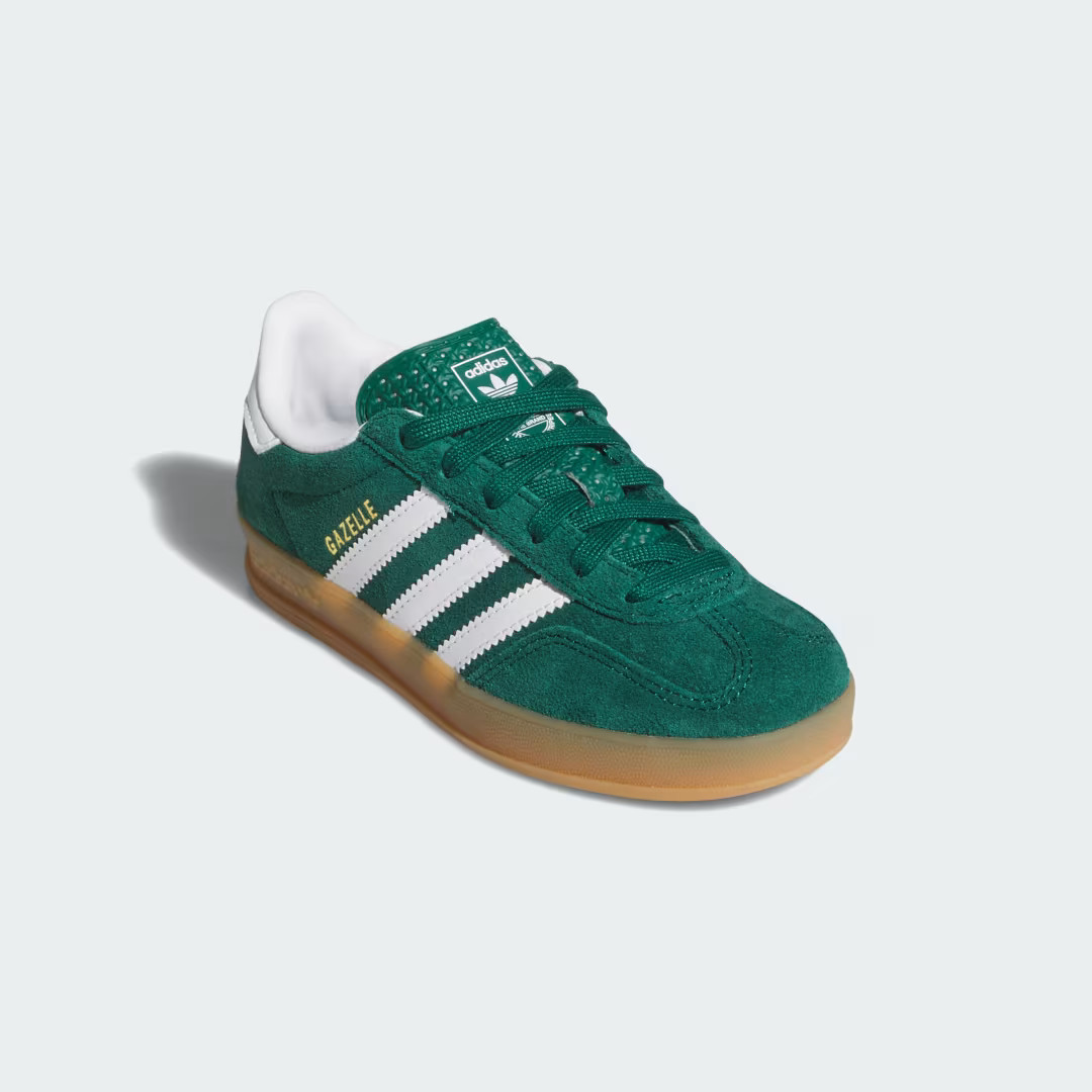 adidas GAZELLE INDOOR SHOES Green 10.5K - Originals Shoes | adidas (US)