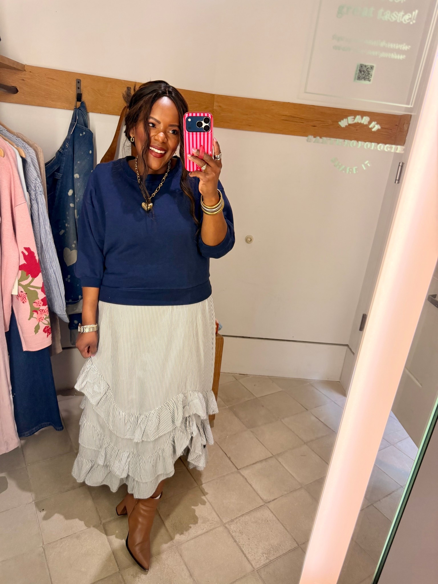 Love any twofer dress from @Anthropologie 🤭 Wearing the large. 

#LTKSpringSale #LTKmomlife #LTKootd