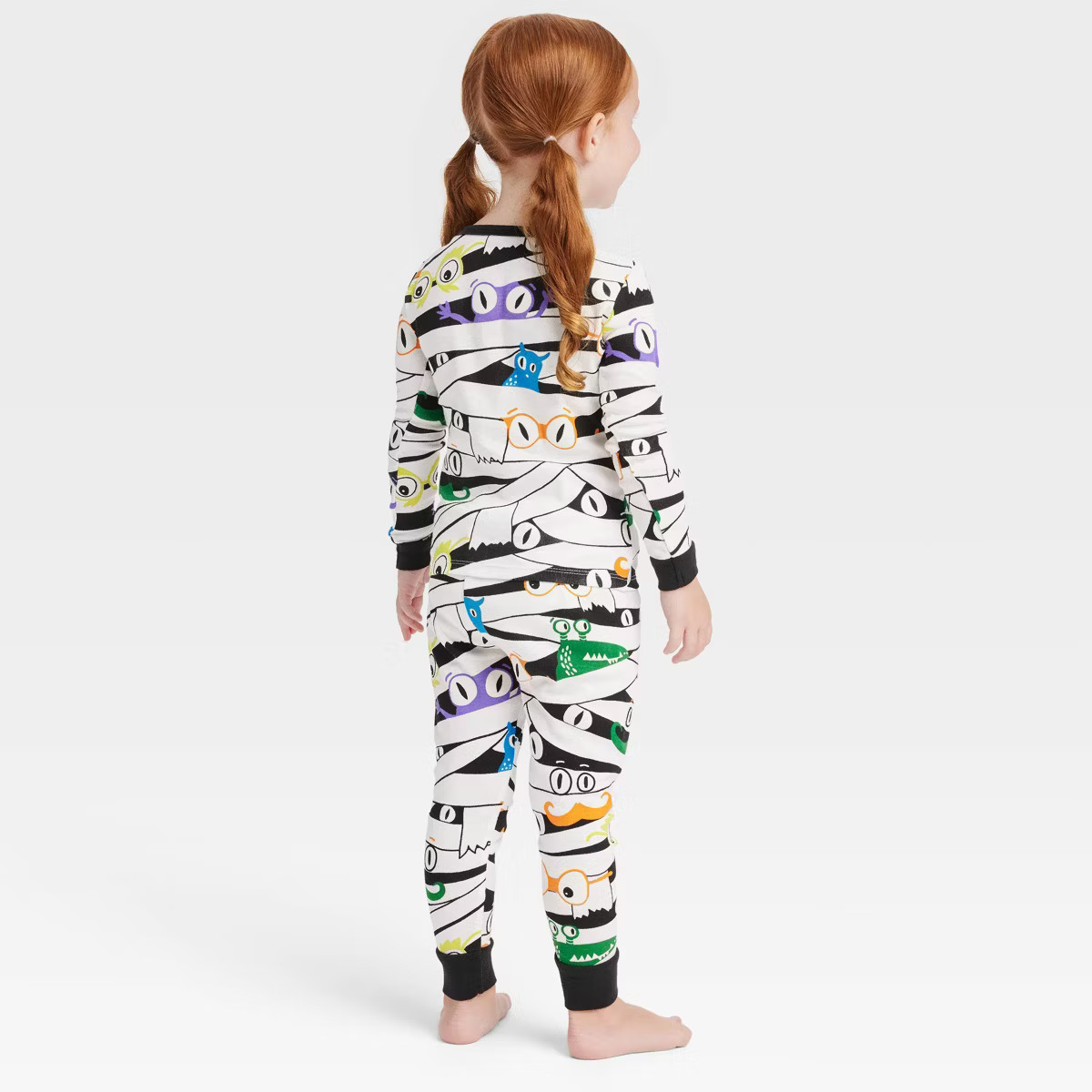 Toddler Glow-In-The-Dark Mummy Halloween Matching Family Pajama Set - Hyde & EEK! Boutique™ Whi... | Target