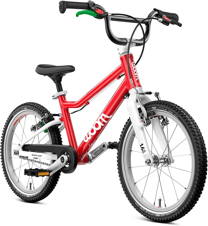 woom GO 3 / GO 3 AUTOMAGIC Kids’ Bike, 16-Inch Lightweight Bicycle for Ages 4–6, Handbrakes, ... | Amazon (US)