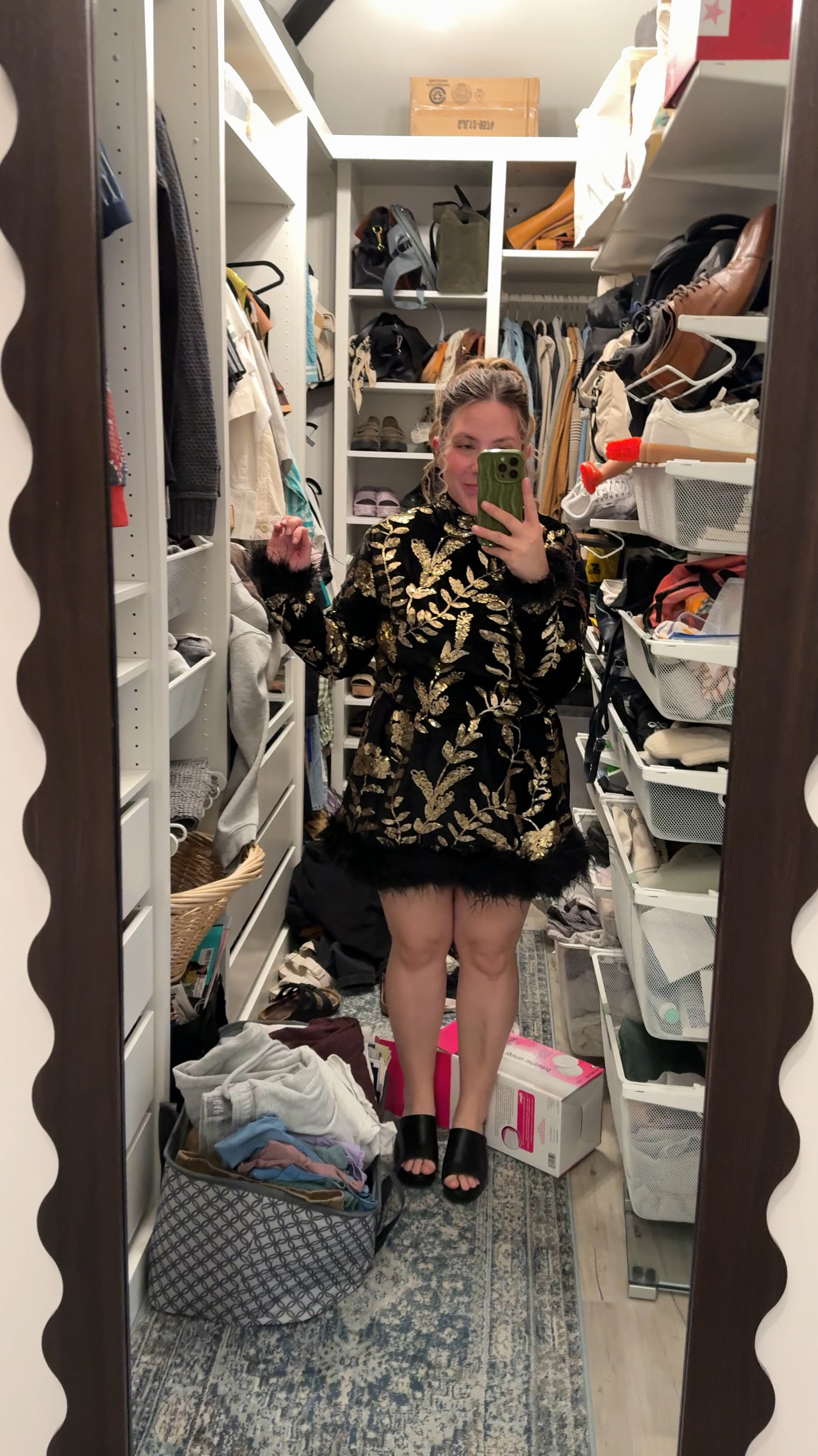 Ignore my closet isn’t this dress so fun! 

#LTKFindsUnder100 #LTKHoliday