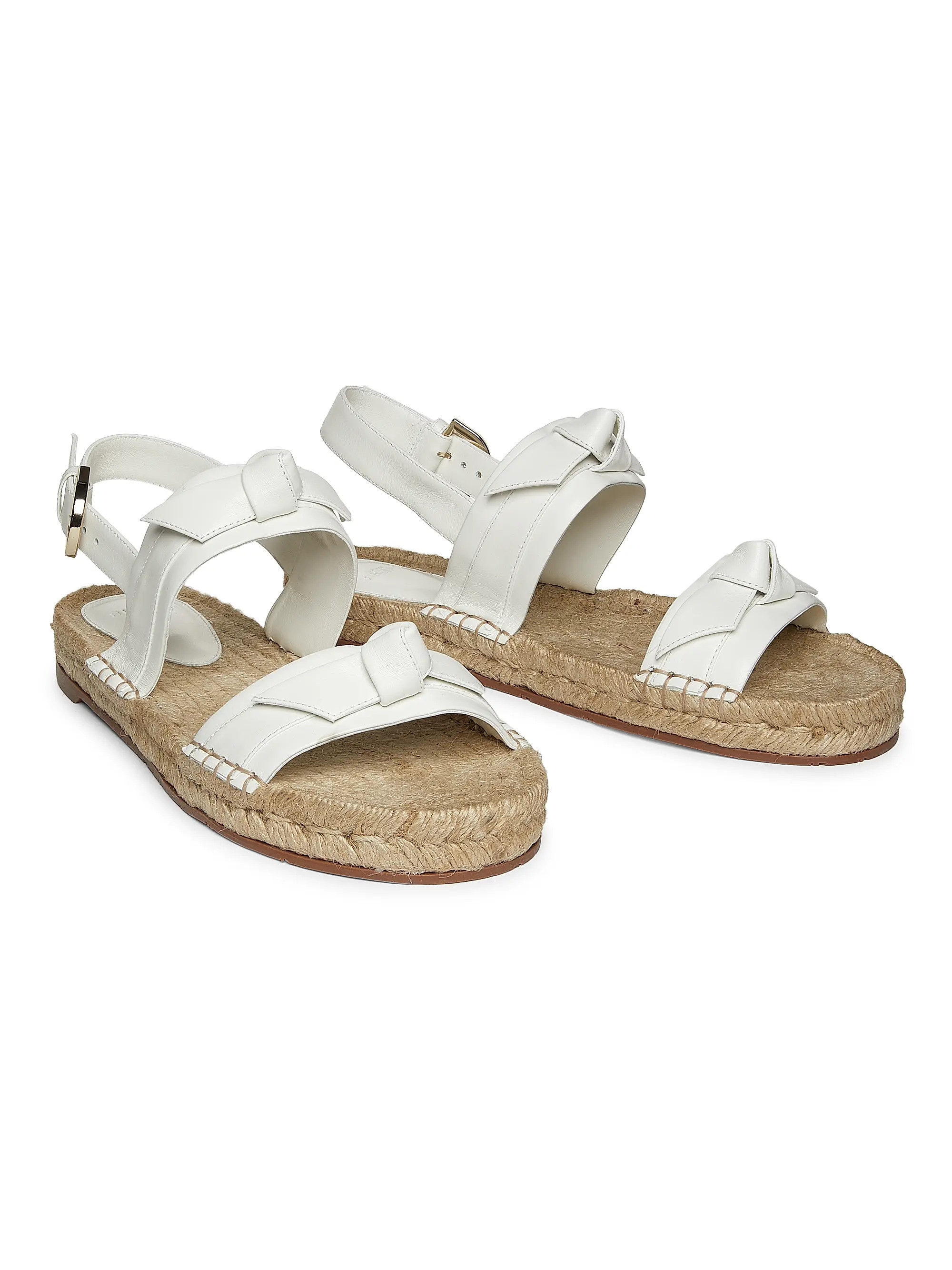 Clarita Leather Espadrille Sandals | Saks Fifth Avenue