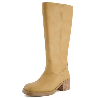 CUSHIONAIRE Sawyer Tall Chunky Heel Womens Boots - Pull On Casual Knee High Boots for Women | Target