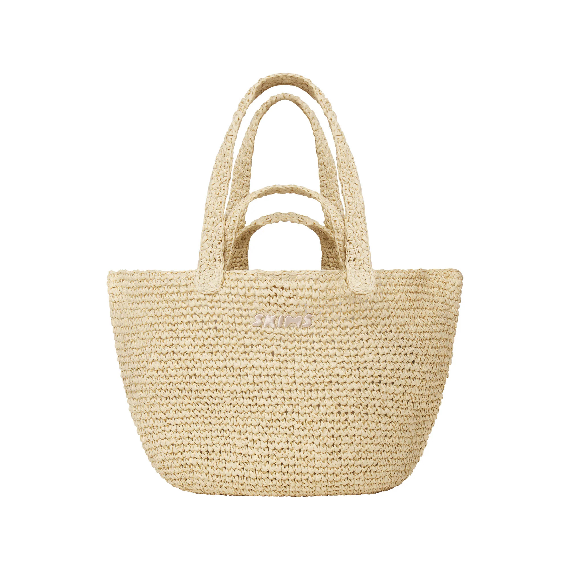SKIMS ACCESSORIES RAFFIA TOTE PAPER | SKIMS (US)