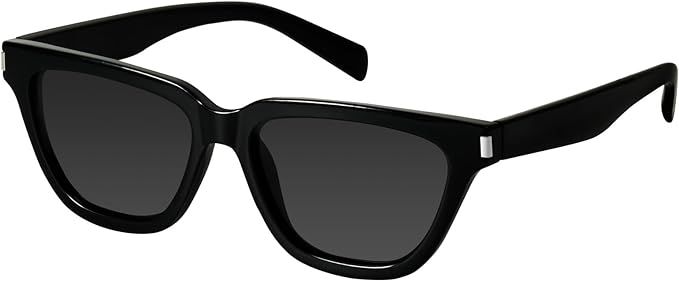 mosanana Retro Square Cat Eye Polarized Sunglasses for Women Trendy Fashion Narrow UV Protection ... | Amazon (US)