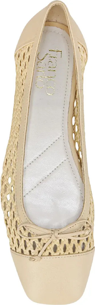 Myra Cap Toe Woven Flat (Women) | Nordstrom Rack