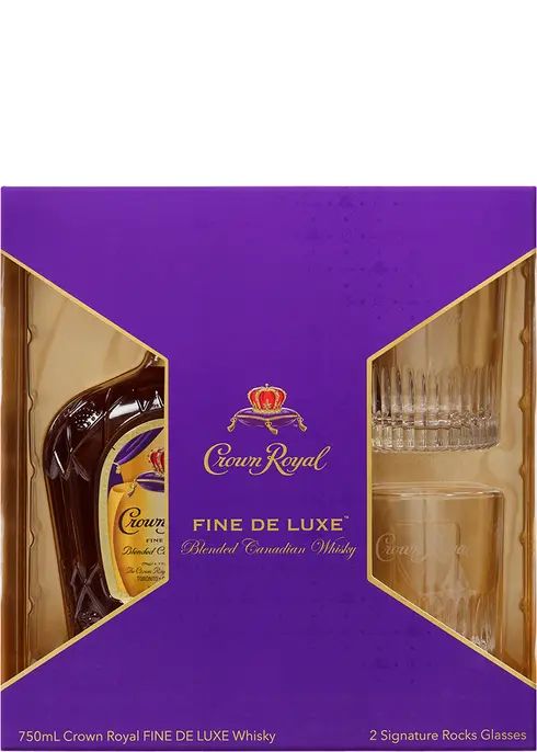 Crown Royal with Two Glasses Gift | Total Wine